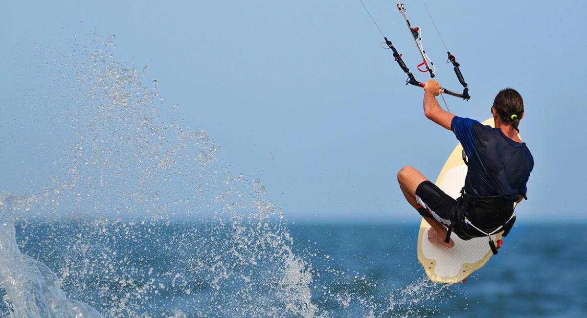 kitesurfing, vandsport, aktiv ferie, sport