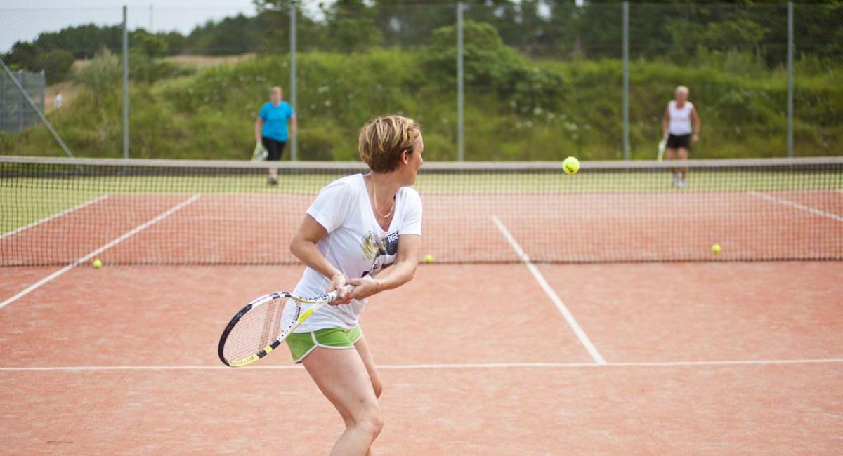 Skiveren Camping, tennis, aktiv ferie, sport