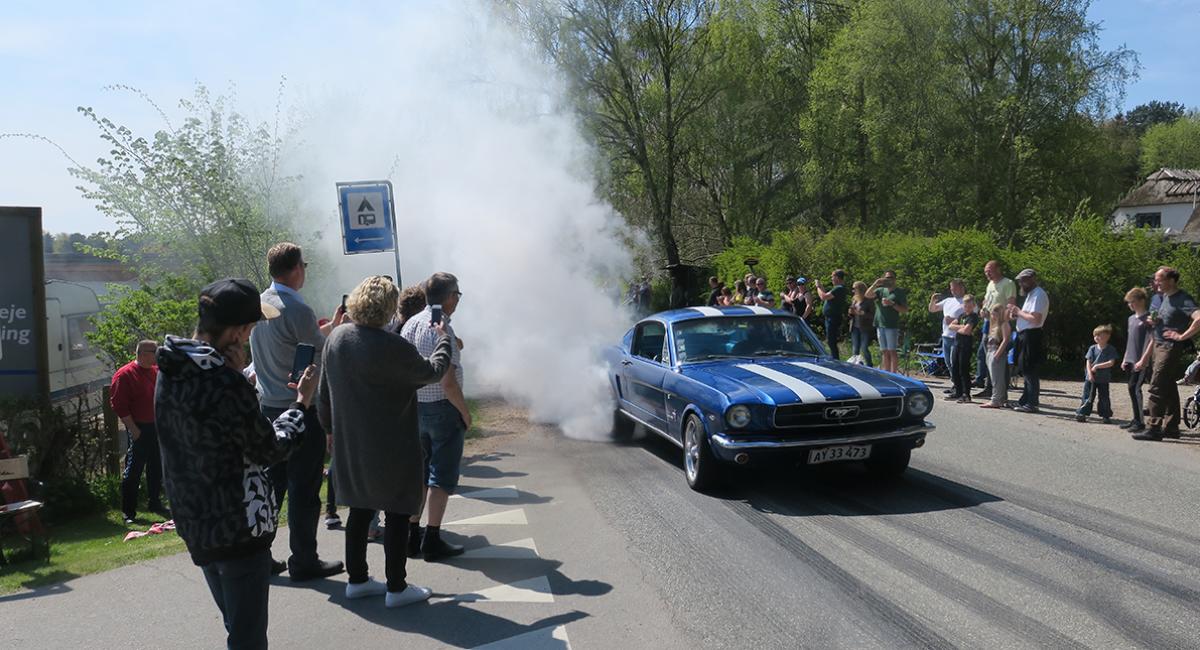 Amerikanerbiler, biltræf, DCU-Camping Rågeleje, 2017