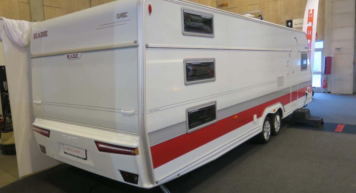 KABE Classic 780 DGDL KS, campingvogn, boogievogn