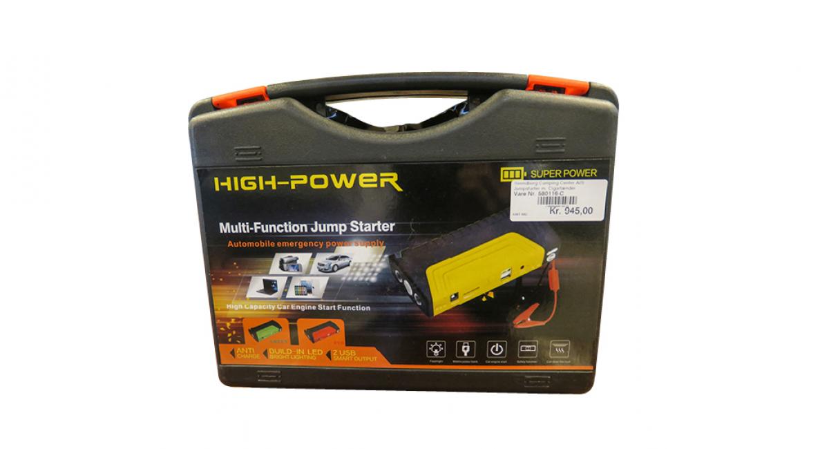 jumpstarter, bilbatteri, Multi-Function Jump Starter, 