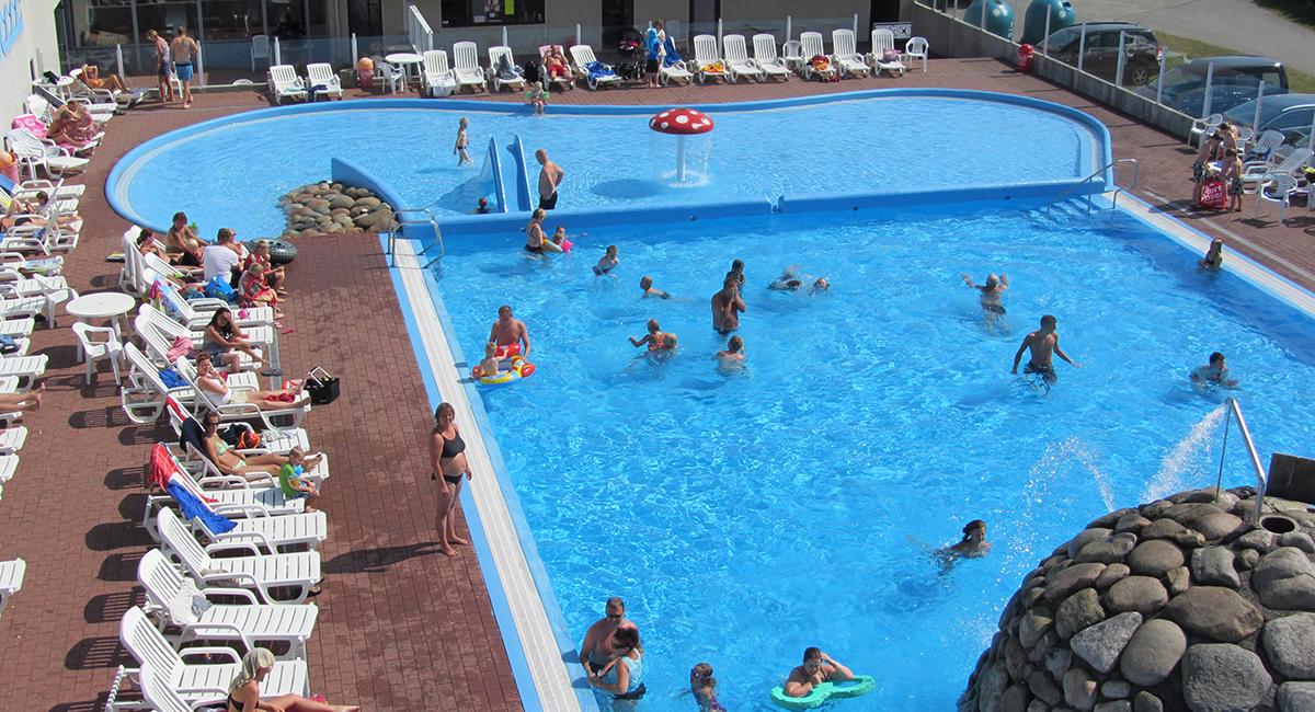 Pool, pladser med pool, swimmingpool, svømmebassin, Aabo Camping & Vandland