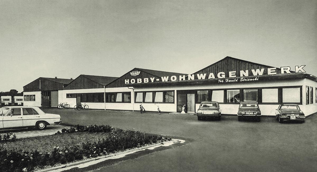 Hobby, 50 år, jubilæum, fabrikken i 1974, Fockbek