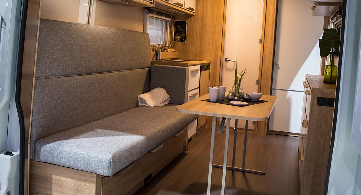 Knaus Deseo, campingvogn, 2018-model, Caravan Salon Düsseldorf, Tyskland