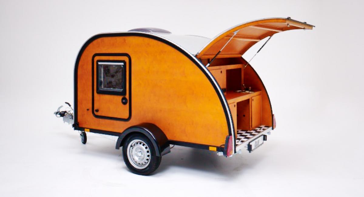 KULBA, campingvogn, let og lille campingvogn, outdoor