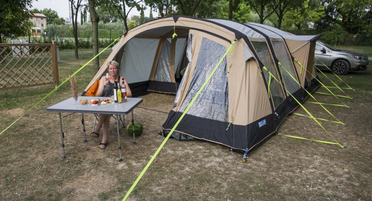 La Quercia, Gardasøen, telt, teltcamping
