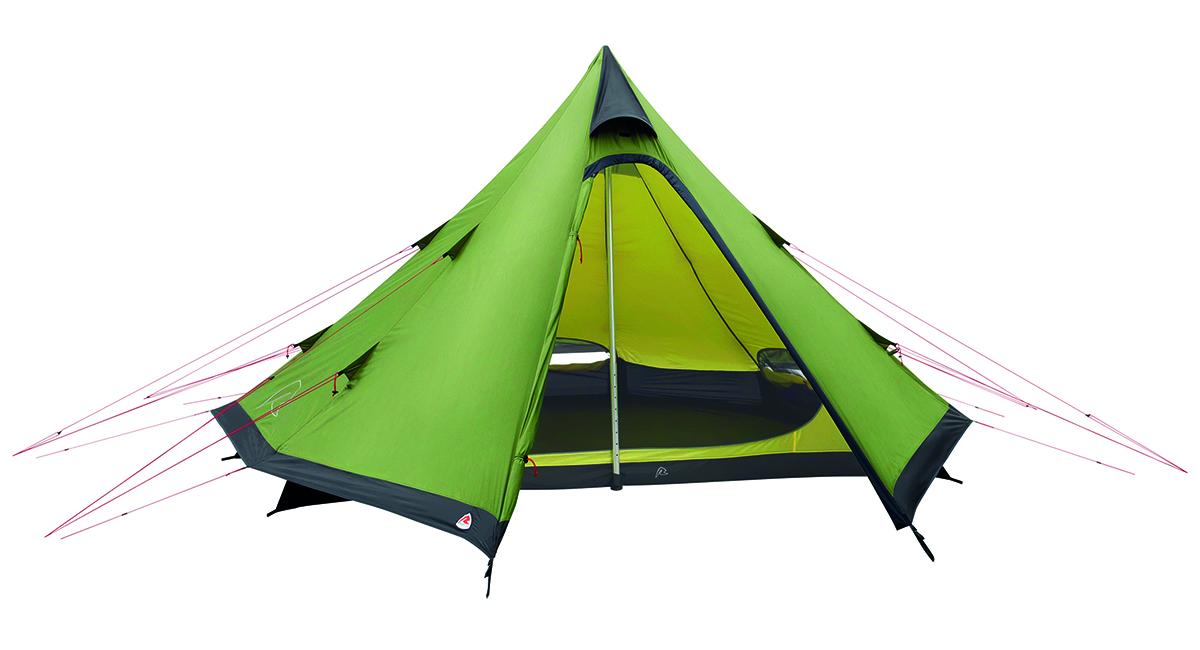 Robens Green Cone, tipi, telt, telt til udendørseventyrer, aktiv ferie, teltferie, teltcamping