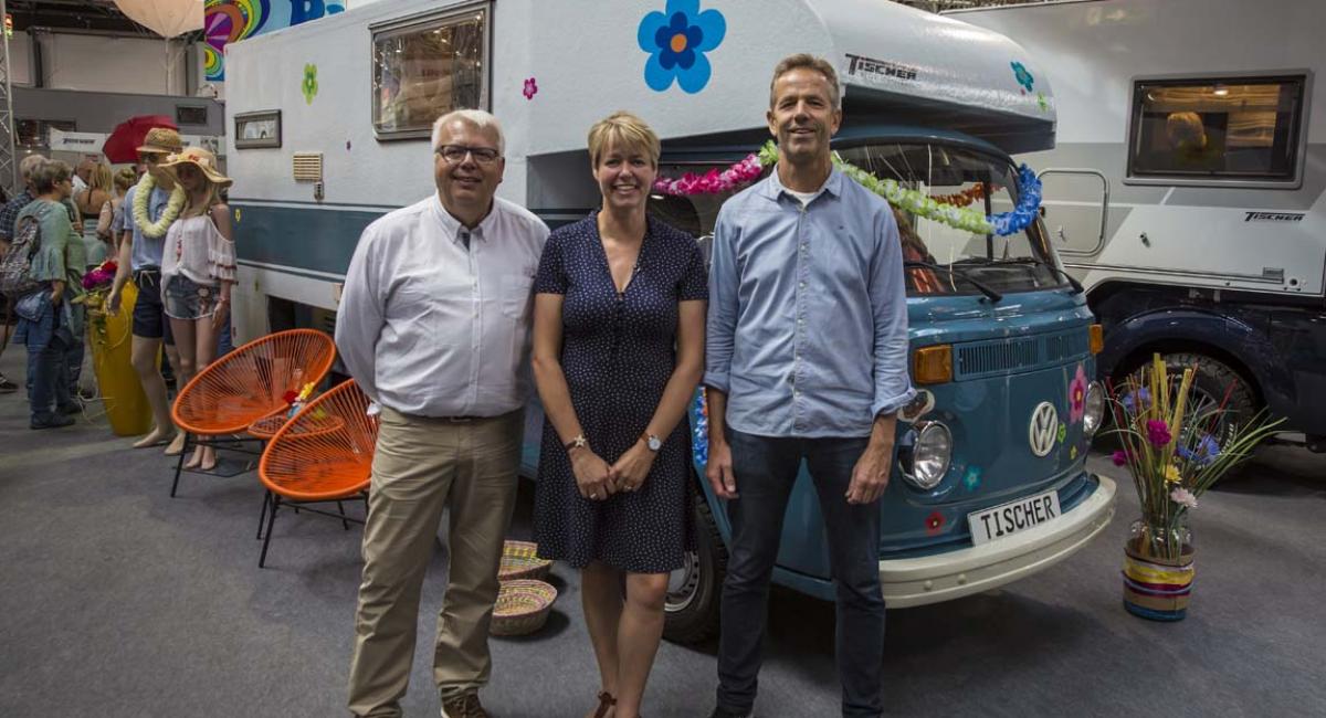 Holdet bag Campingmagasinet, Stefan Rosendal, Anne-Vibeke Isaksen, Torben Brandt, DCU-medarbejdere