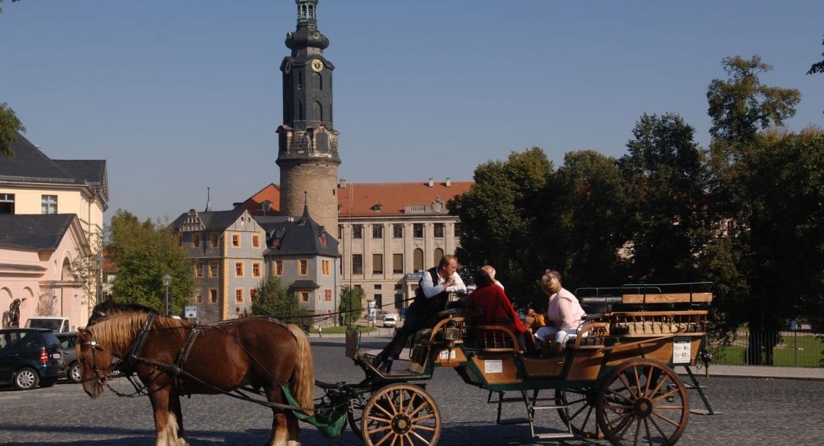 Weimar, Tyskland, rejser, sensommer, efterårstur, oplevelser