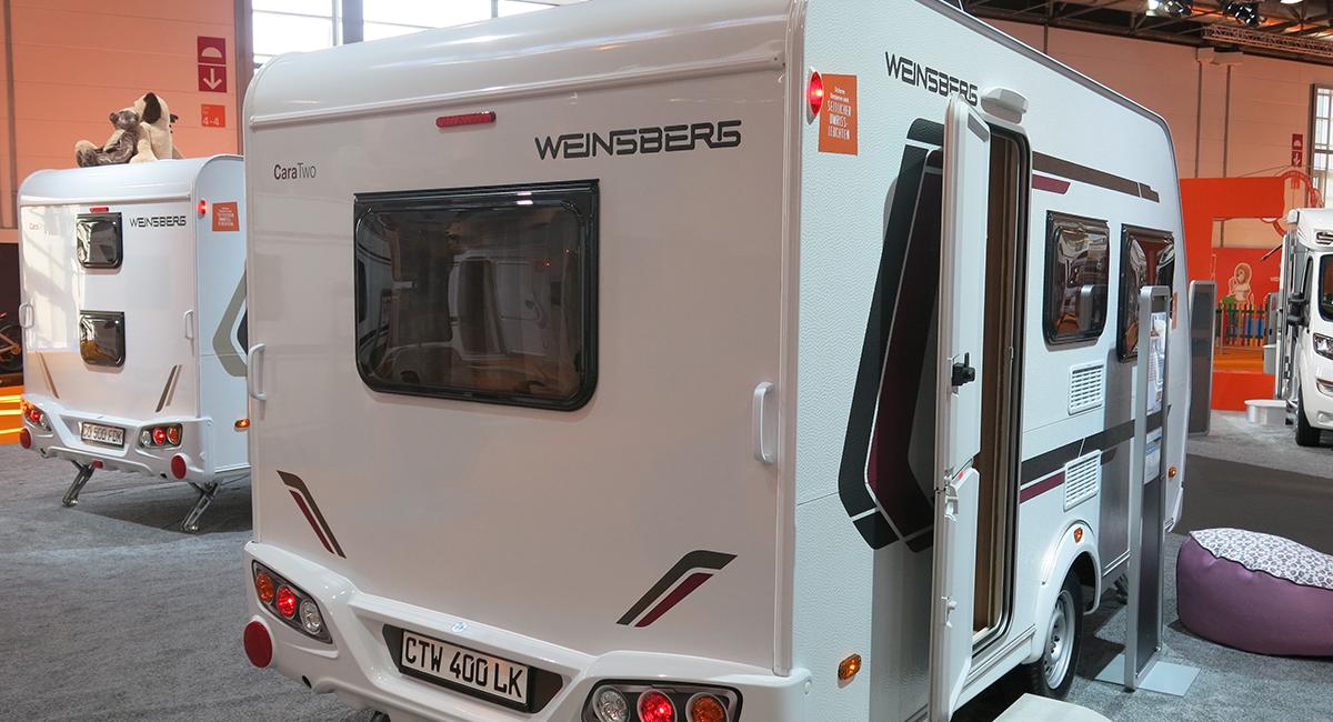Weinsberg, CaraTwo, campingvogn, pangfarver, farverig