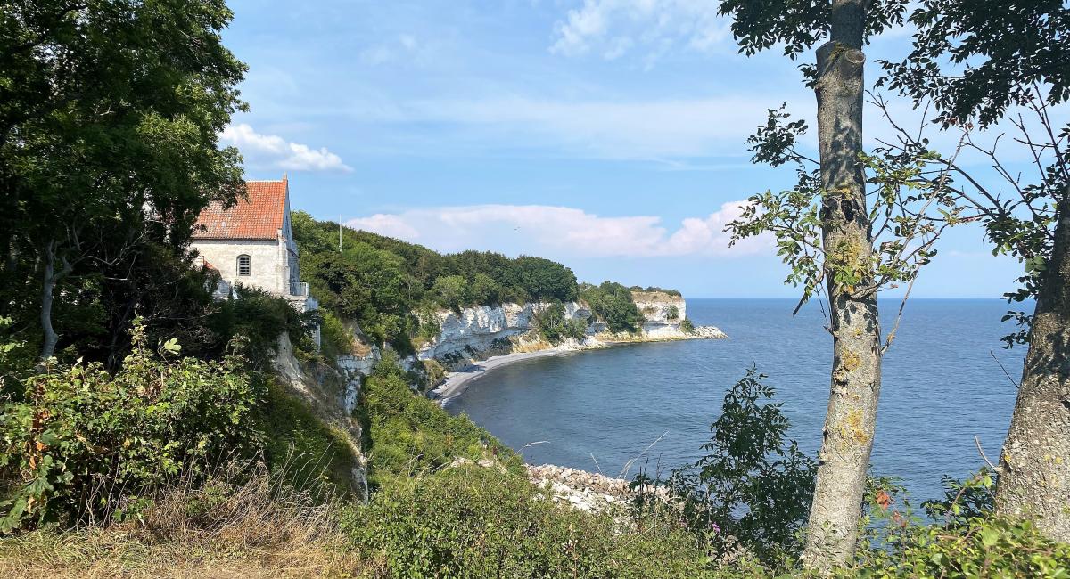 Stevns klint, Højrup kirke Sjælland rundt