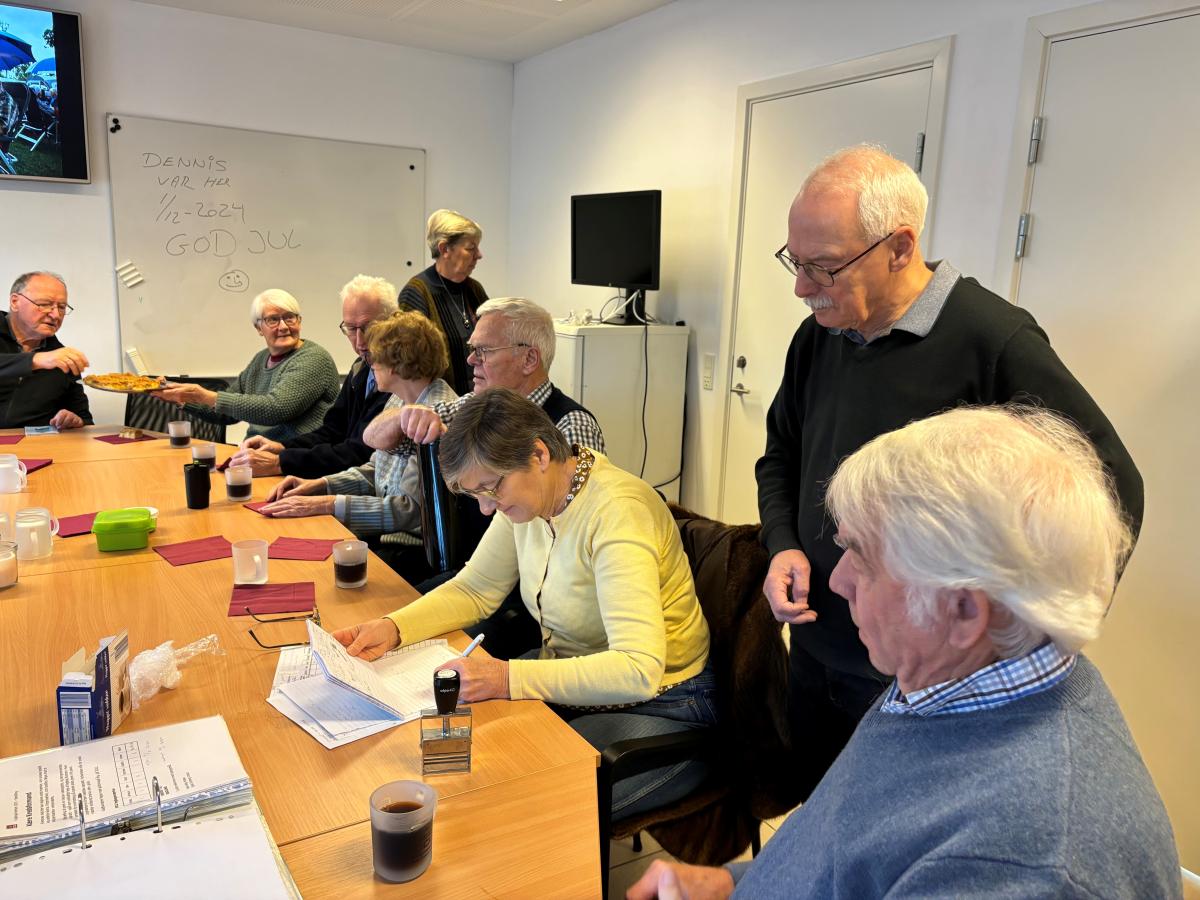 Logbogsmøde foto Helle Midskov Logbogsmøde foto Helle Midskov