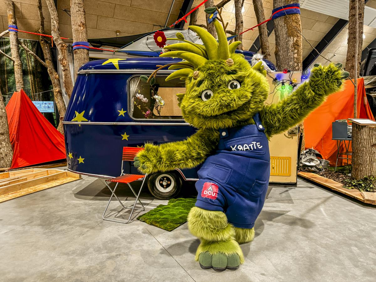 kratte med campingvogn 