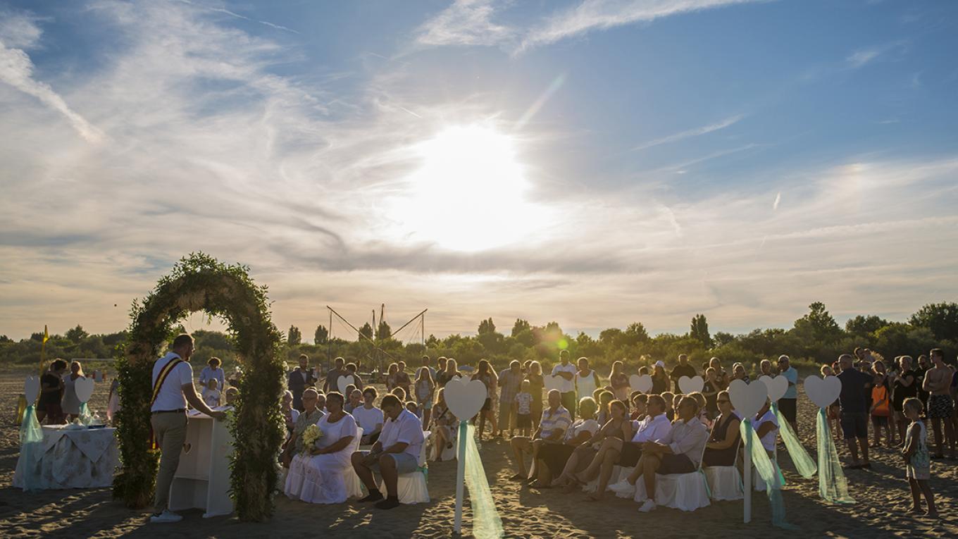 campingbryllup, Italien