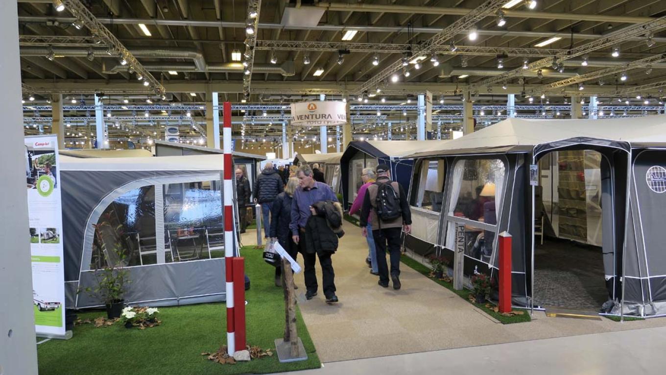 Nybegynder, ny campingvogn, Bella Center, campingmesse