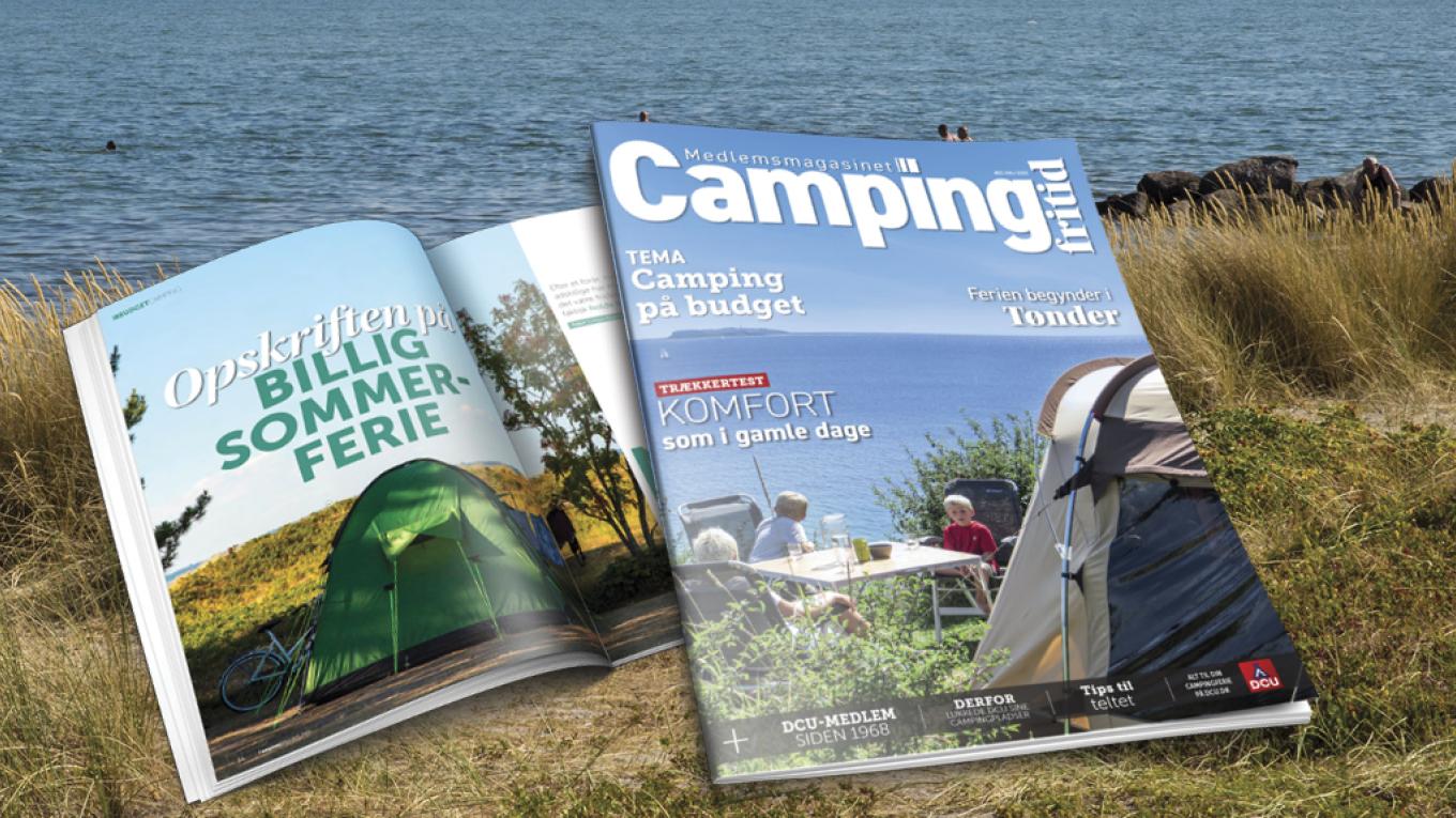 Camping-fritid #5 er fyldt med spændende læsestof.