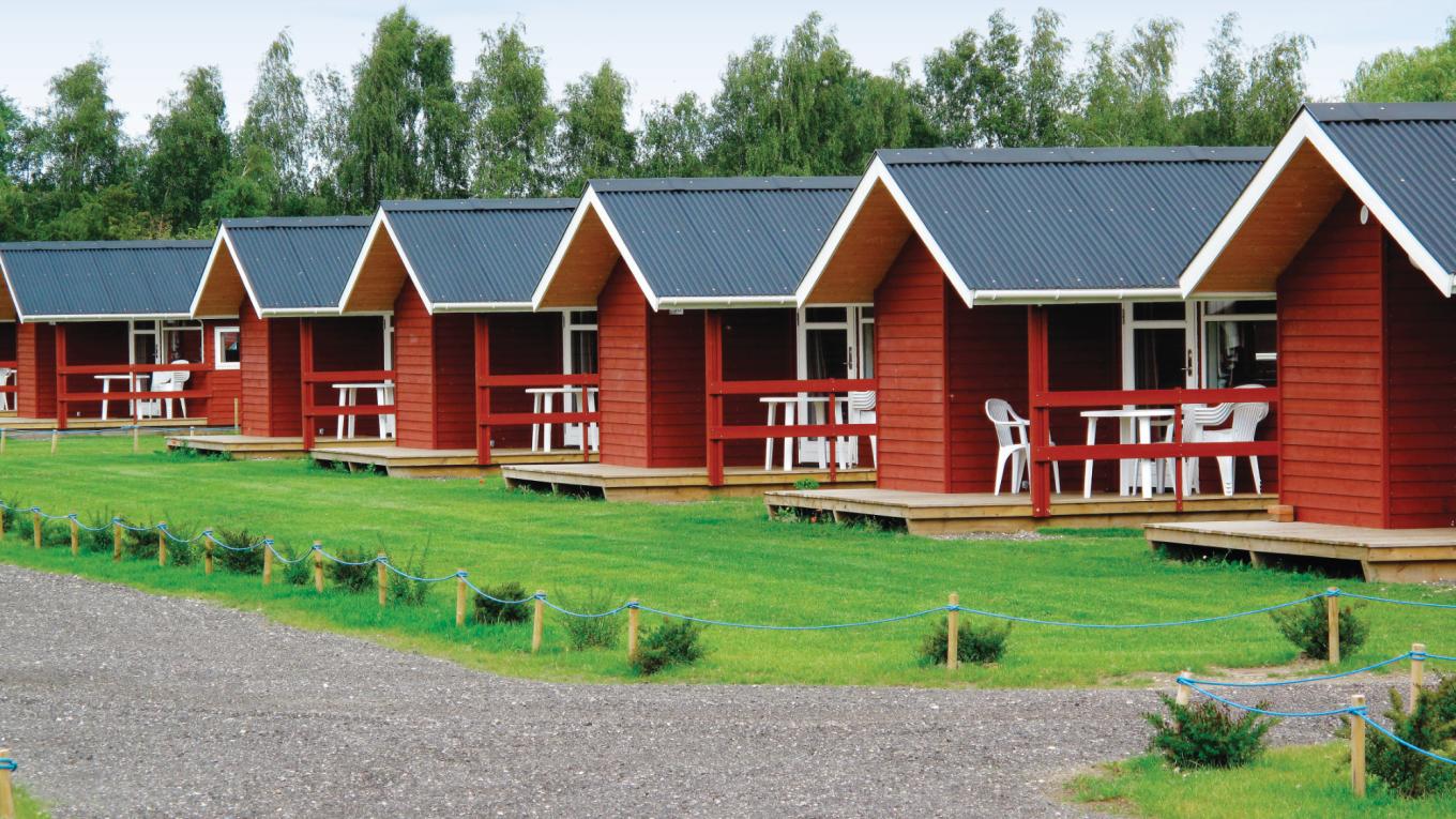 Hytter på DCU-Copenhagen Camp "Absalon"