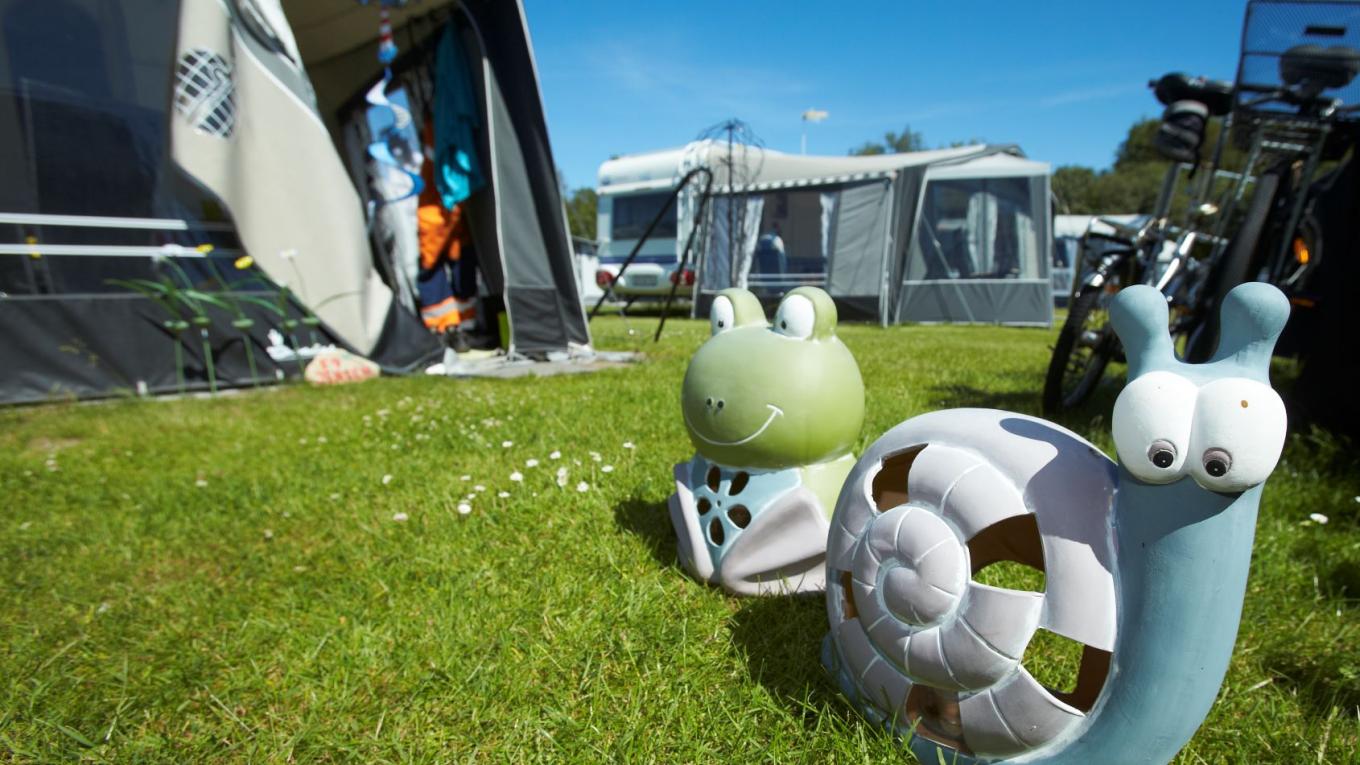 Det kræver lidt at flytte en fastliggervogn fra en campingplads til en anden. Foto: Brian Lindberg Jensen