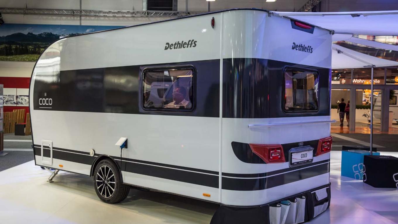 Detheleffs Coco, campingvogn, 2018-model, letvægter, prototype