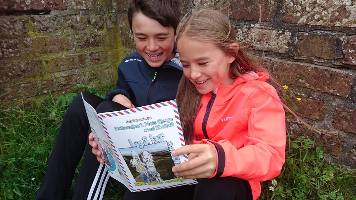 Nationalpark Mols Bjerg, Djursland, Danmark, Ella Bella eventyr, bog, opgaver, oplevelser