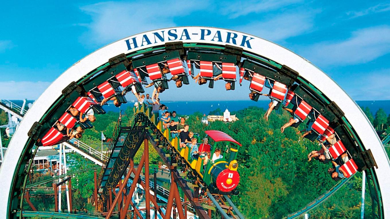 Hansa Park, attraktioner, oplevelser, Tæt på Tyskland, inspirationssite, Scandlines, Nordtyskland