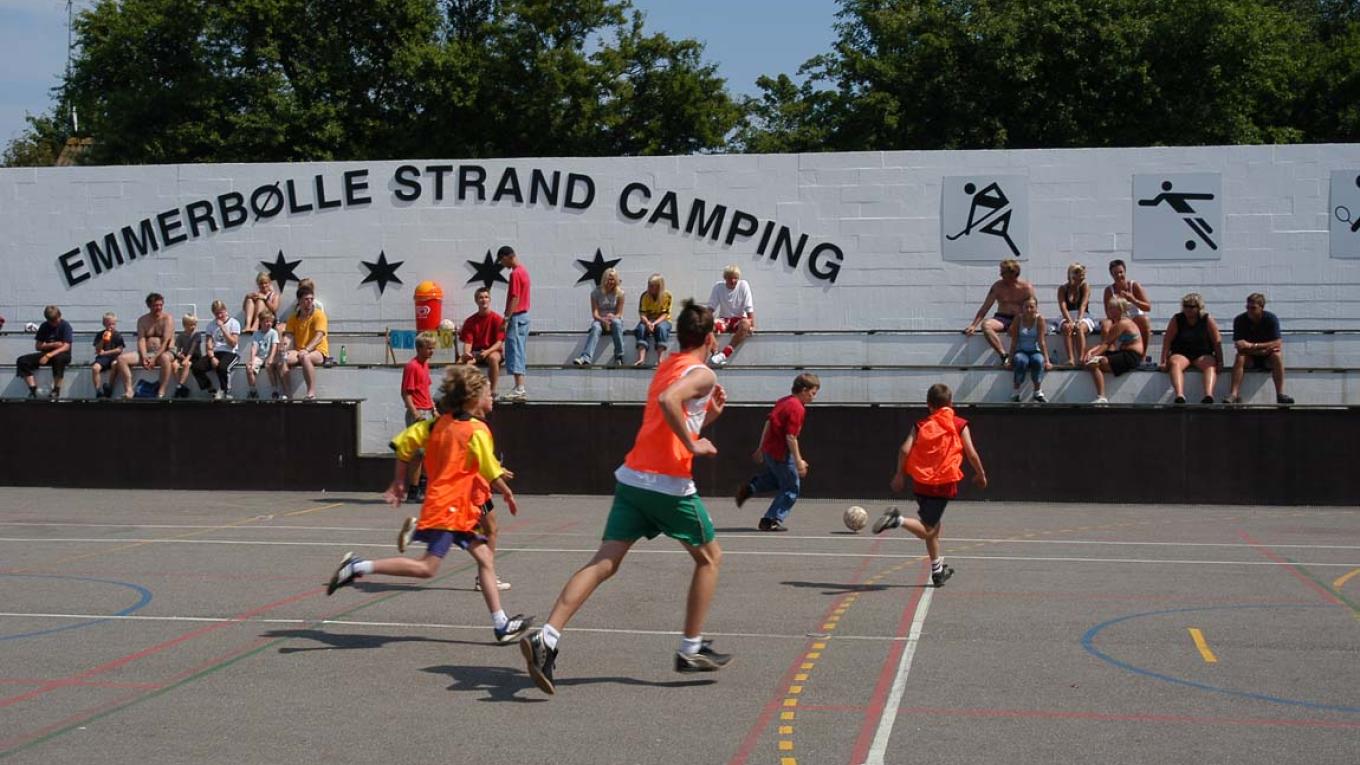 Emmerbølle Strand Camping, aktiv ferie, fodbold, sport