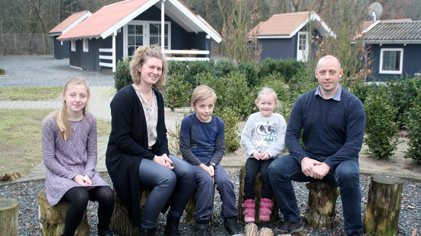 Ribe Camping, generationsskifte, unge familie på fem overtager pladsen