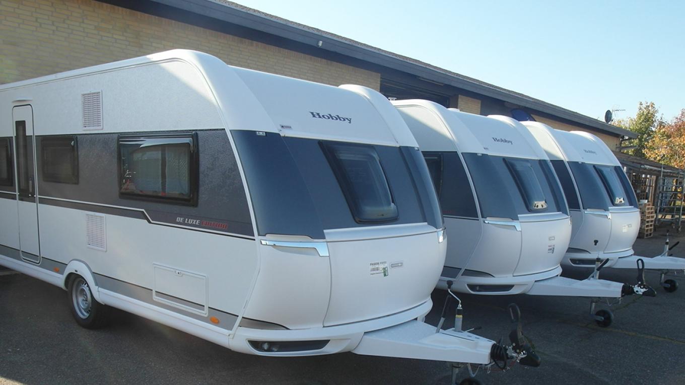 Hobby campingvogne, Slagelse Camping &amp; Outdoor Center, campingforhandler