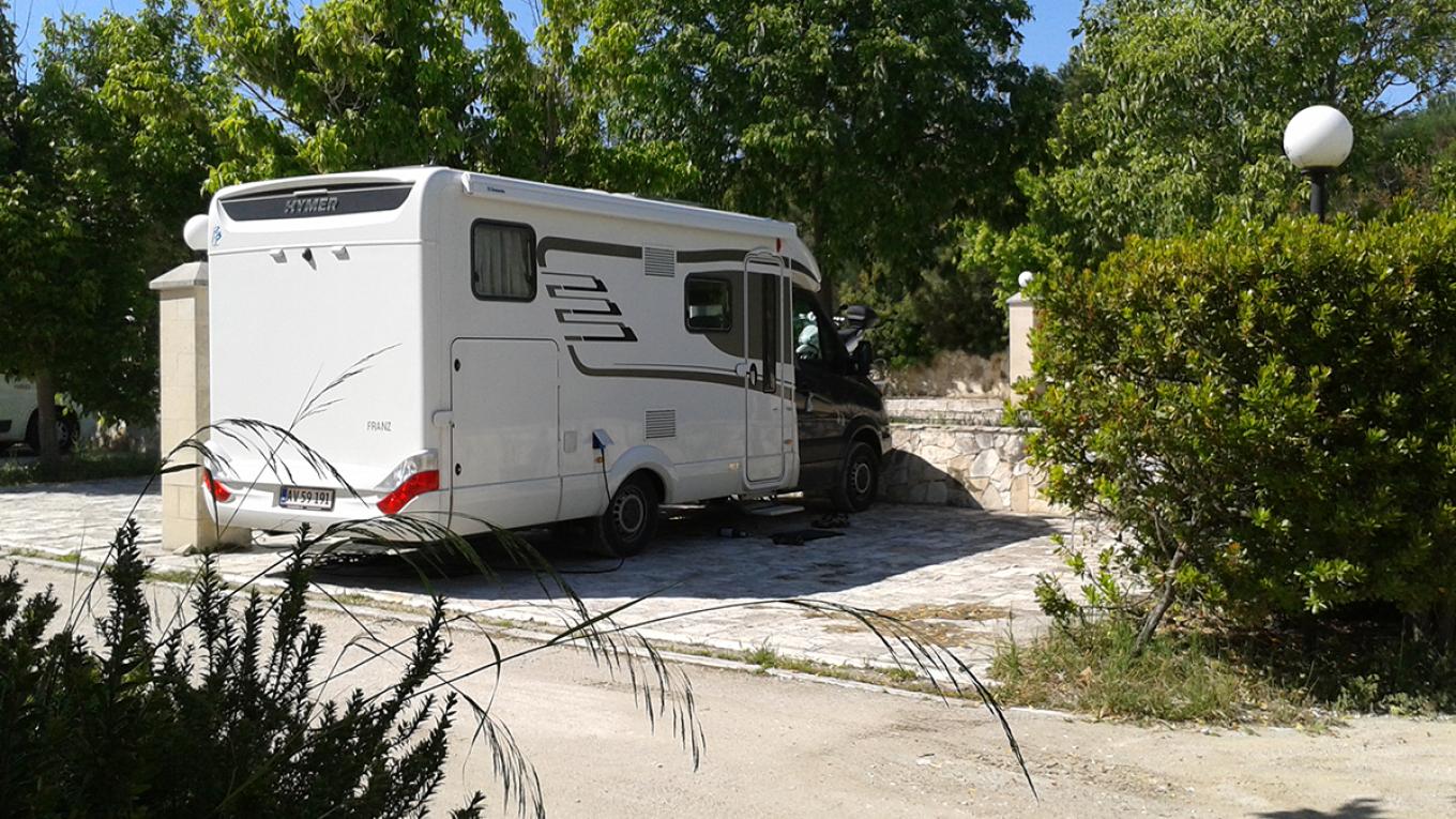 Stellplads, stellplätze, Matera, Italien