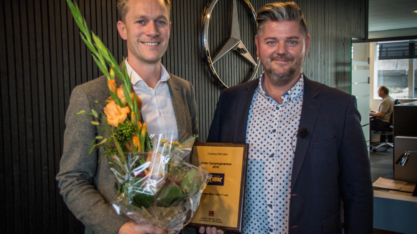 Vinder Årets Campingtrækker 2016, Mercedes-Benz
