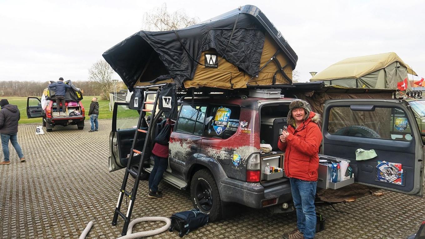 Hippier på vej til Nordkap