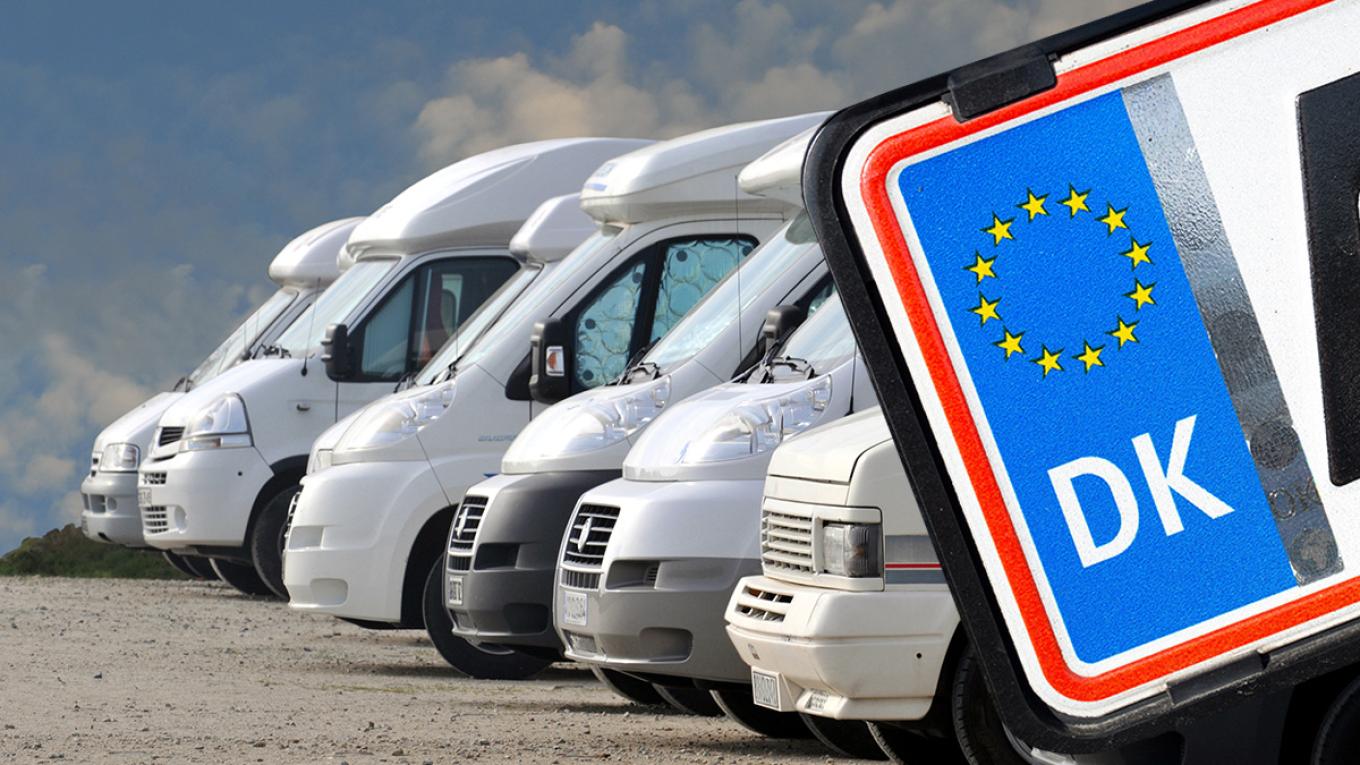 Autocamper uden plader