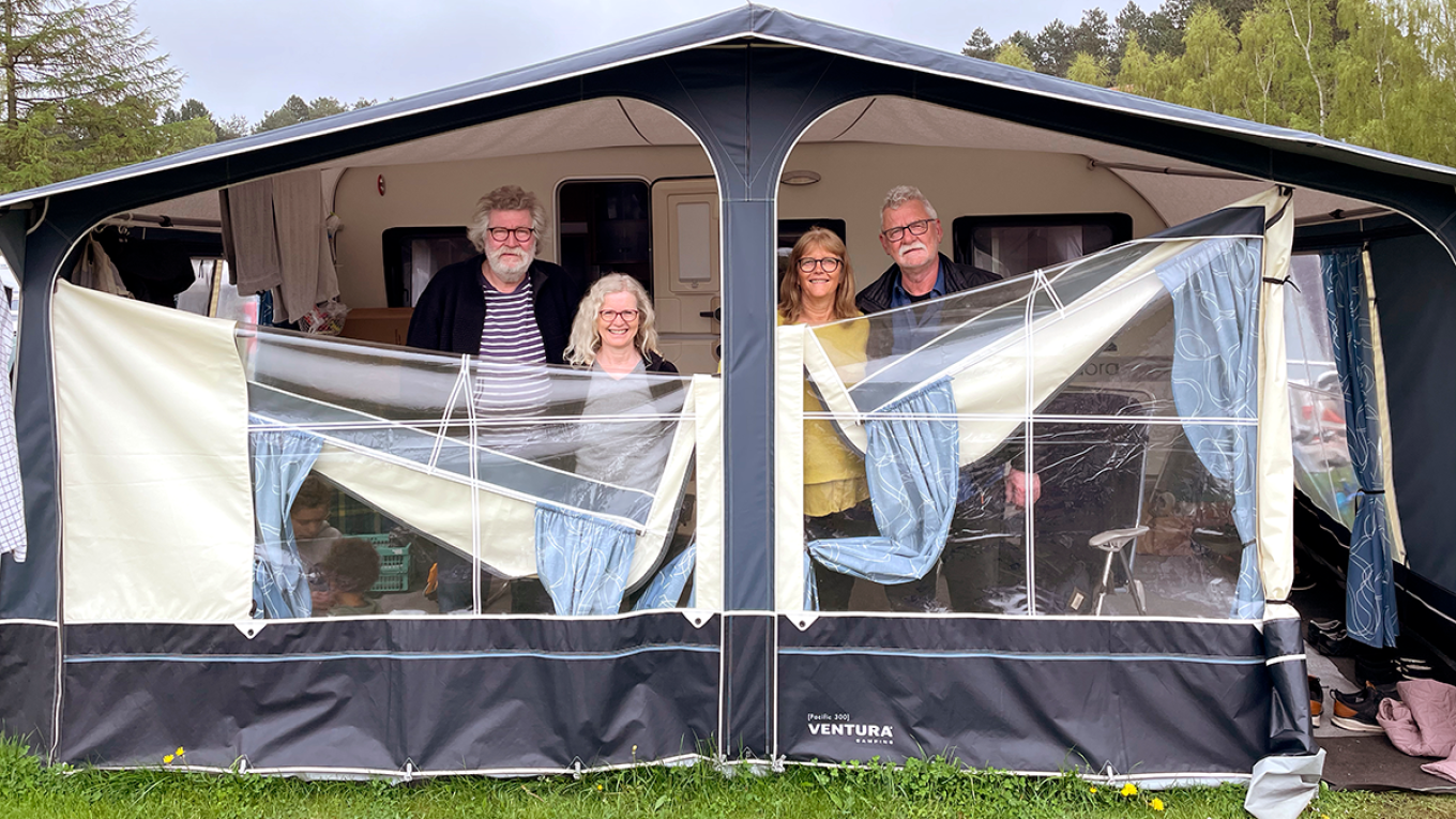 Dele-campingvognen er halvt så dyr og dobbelt så sjov