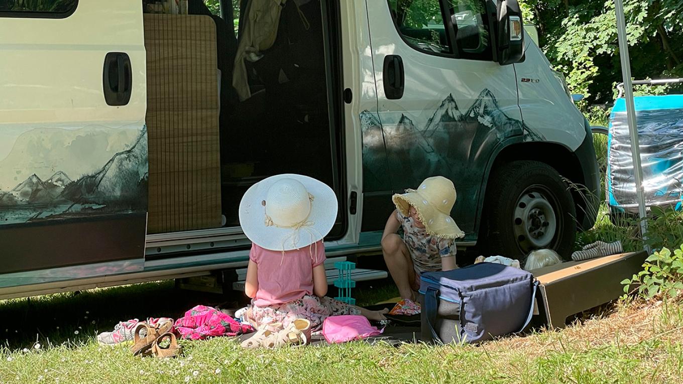 Danmark rundt i autocamper med børn
