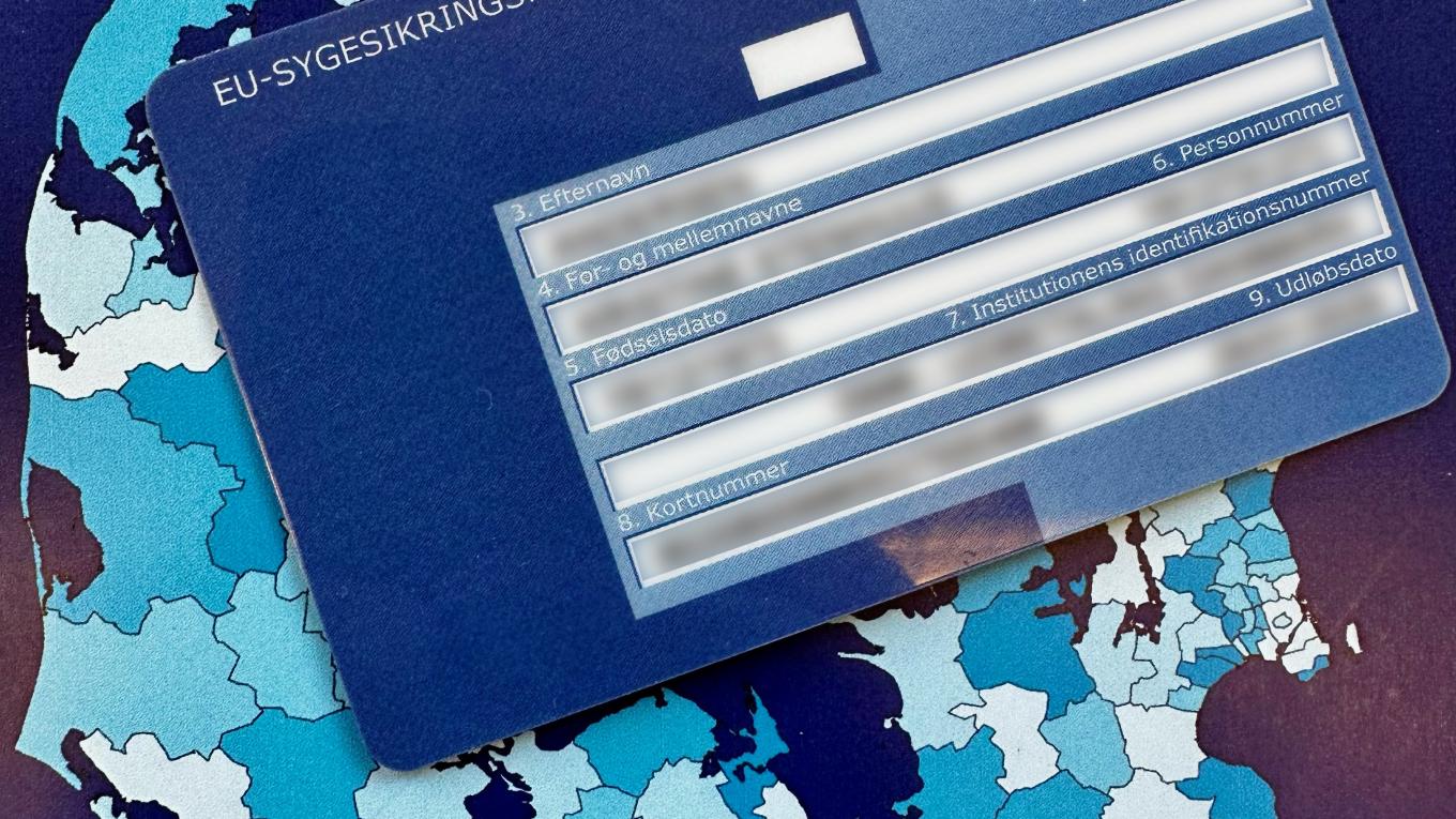 Det blå EU-sygesikringskort