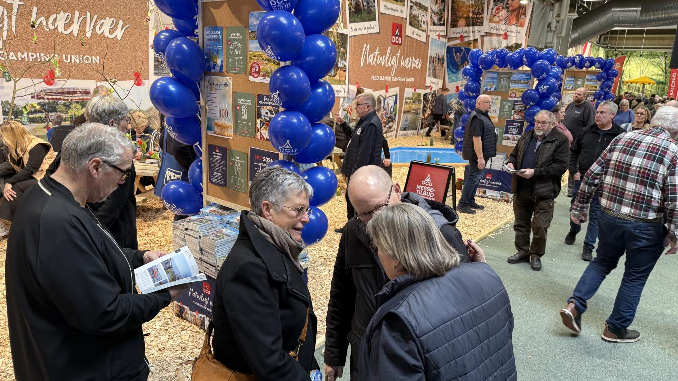 DCU stand på Ferie for Alle 2026