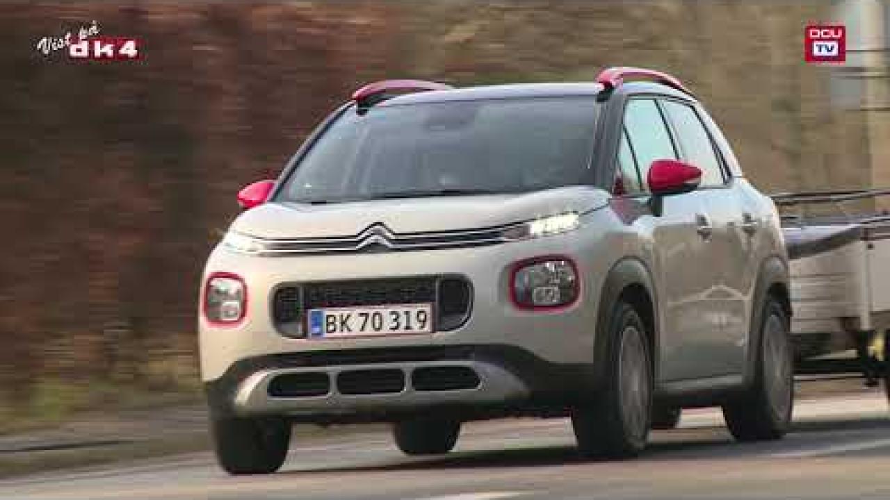 DCU tester Citroën C3 Aircross som campingtrækker (2018)