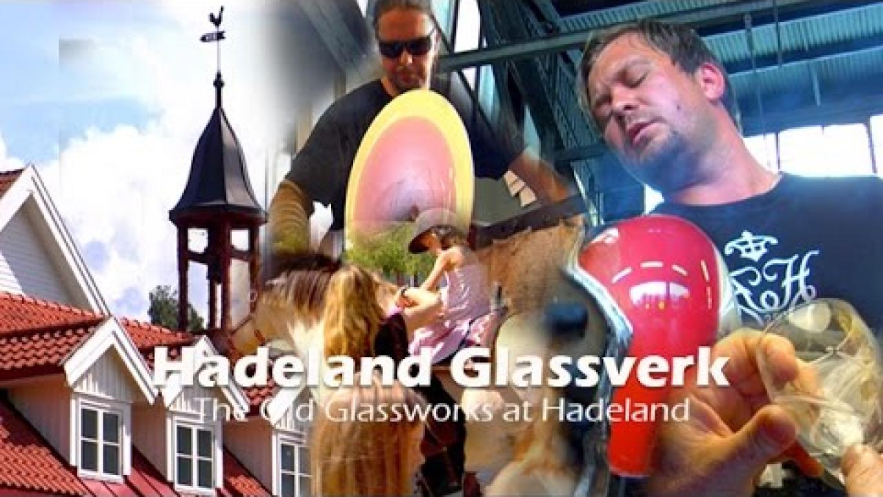 Glass Blowing Art at Hadeland Glassverk Norway