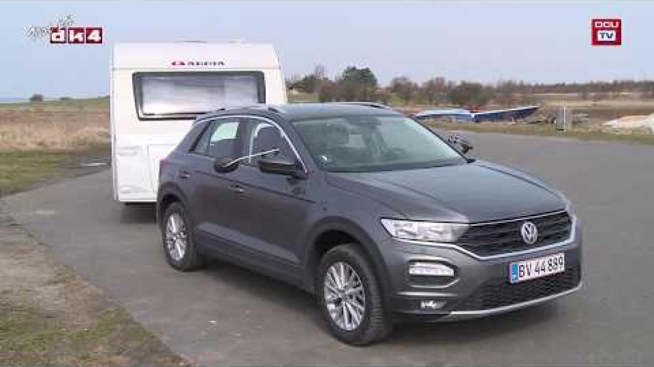 DCU tester VW T-Roc som campingtrækker (2018)