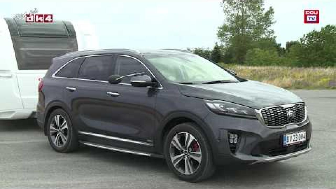 DCU tester Kia Sorento som campingtrækker (2018)