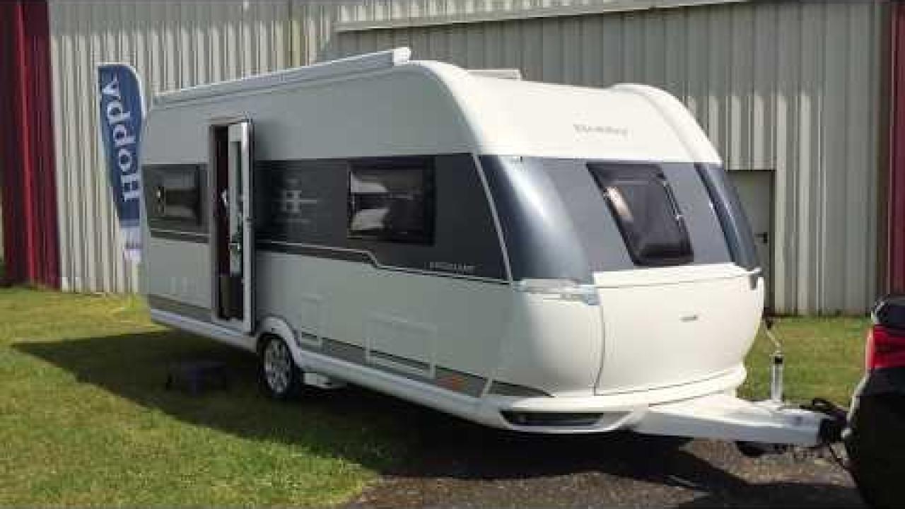 Snapvideo: Hobby Excellent 540 UL 50 Anniversary Edition-campingvogn (2018-model)