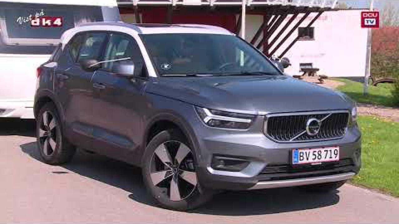 DCU tester Volvo XC 40 som campingtrækker (2018)